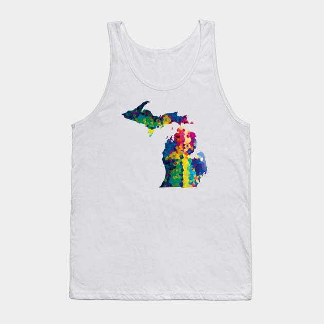 Michigan Rainbow Scales Tank Top by UnderwaterSky